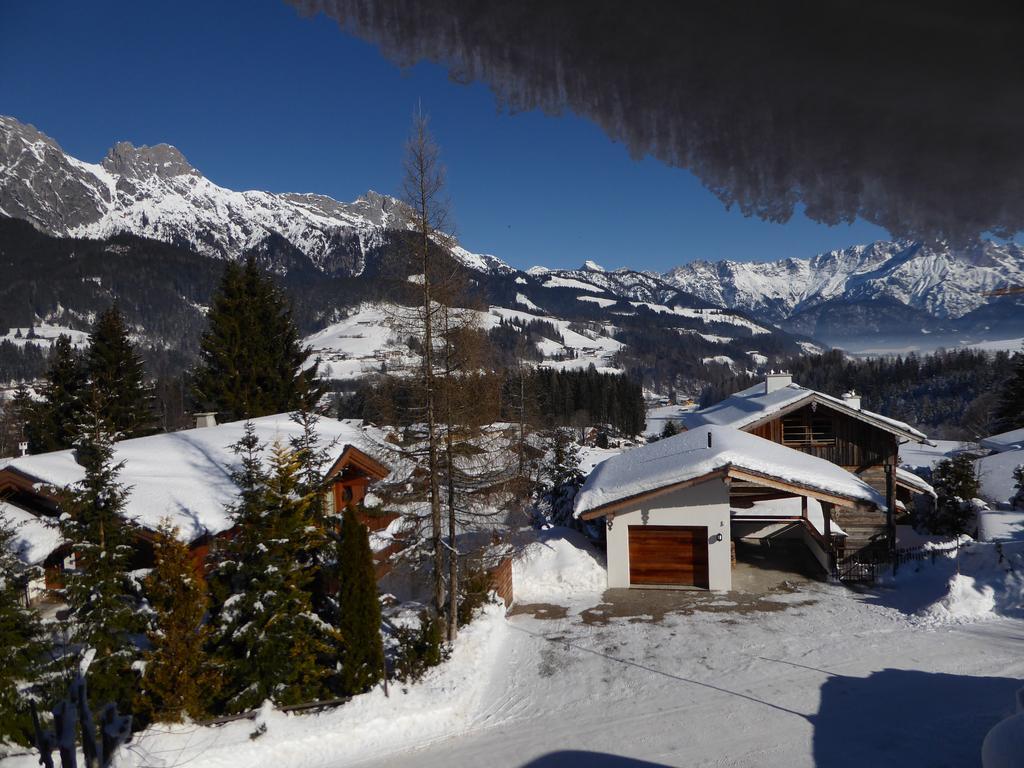 Birnhornblick Appartement Leogang Buitenkant foto